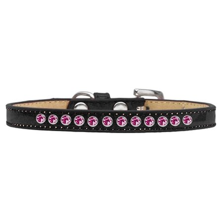 PET PAL Bright Pink Crystal Puppy Ice Cream CollarBlack Size 12 PE869301